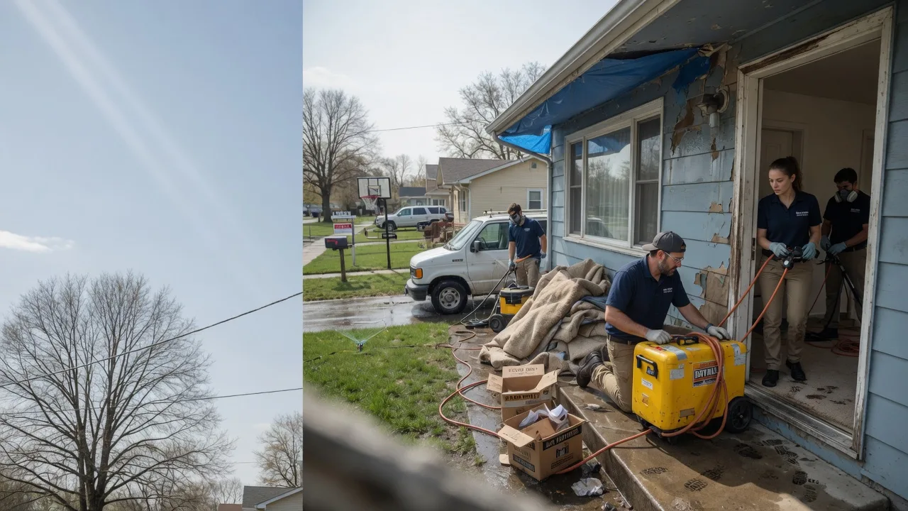 Basement Flood Cleanup in Weston, PA near me